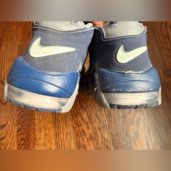 Men’s Nike Air More Uptempo 96 Cool Grey Midnight Navy size 8.5 - Picture 5 of 8